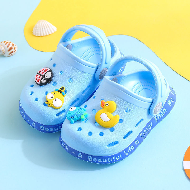 Kids Sandals For Boys & Girls Cartoon Shoes Summer Toddler Crocks