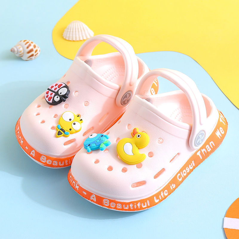 Kids Sandals For Boys & Girls Cartoon Shoes Summer Toddler Crocks