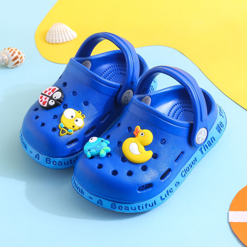 Kids Sandals For Boys & Girls Cartoon Shoes Summer Toddler Crocks