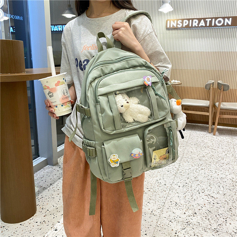 Casual Large-capacity School Bag Backpack