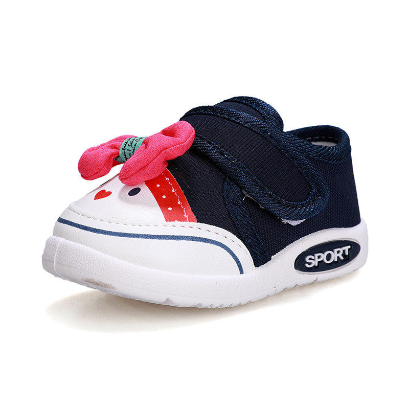 Casual Shoes Bow Princess Shoes Baby Toddler Girl's Shoes