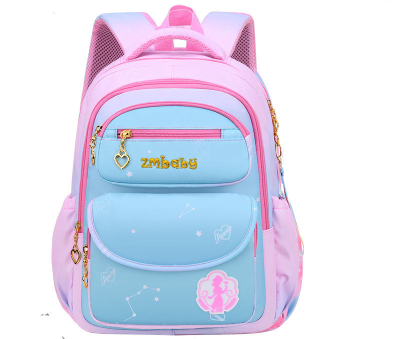 Kamida Schoolbag Gradient Backpack, Large Capacity