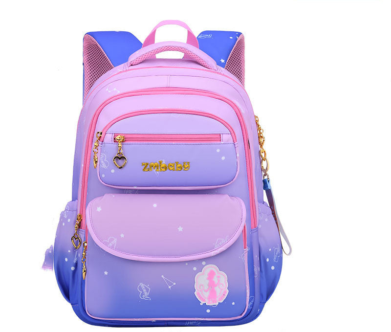 Kamida Schoolbag Gradient Backpack, Large Capacity