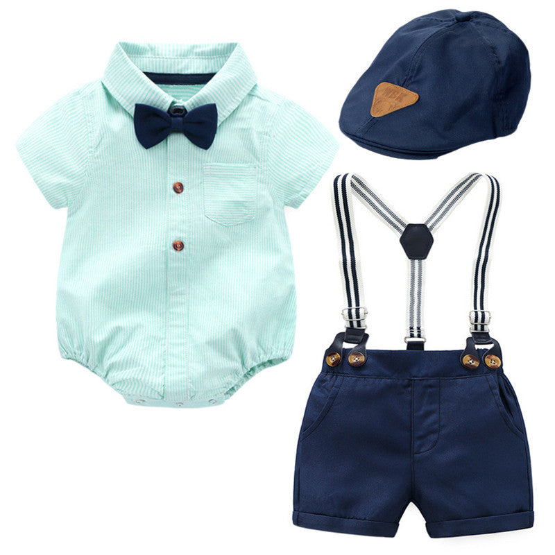 Boys' Gentlemen Romper Infant Clothes