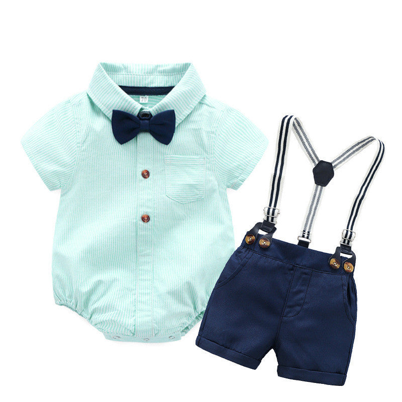 Boys' Gentlemen Romper Infant Clothes