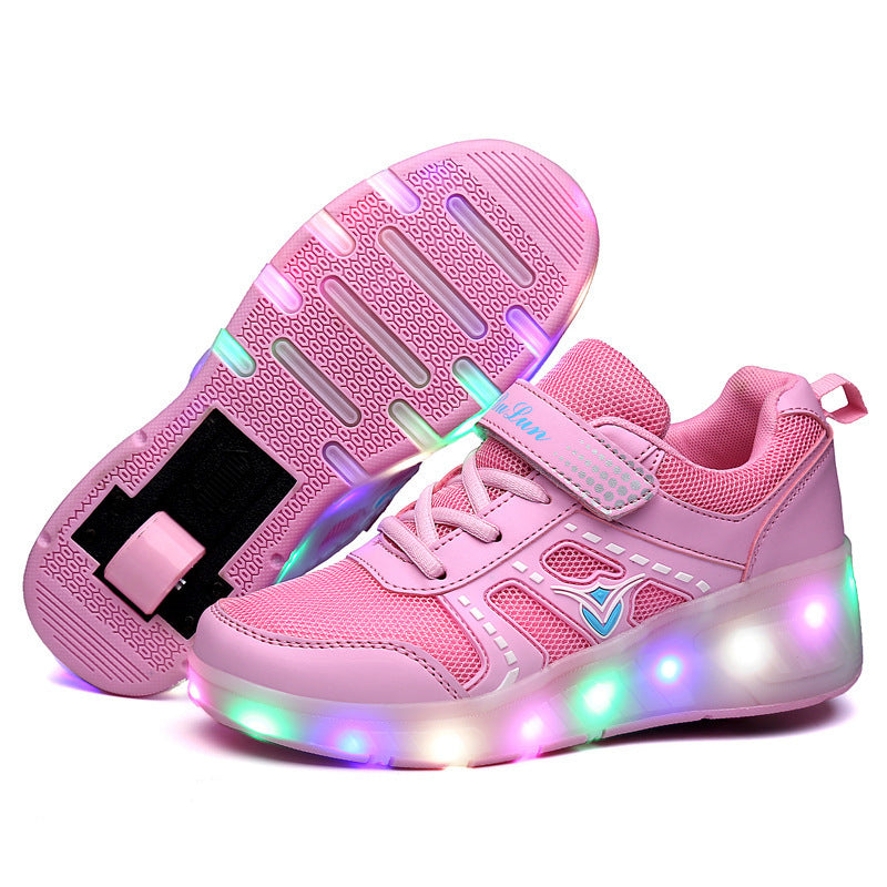 Girls' Single Roller Skate Shoes