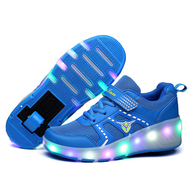 Girls' Single Roller Skate Shoes