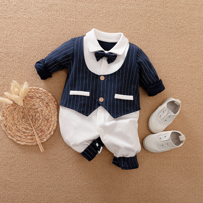 Baby Romper Suits Spring & Autumn, Gentleman Baby Outfits