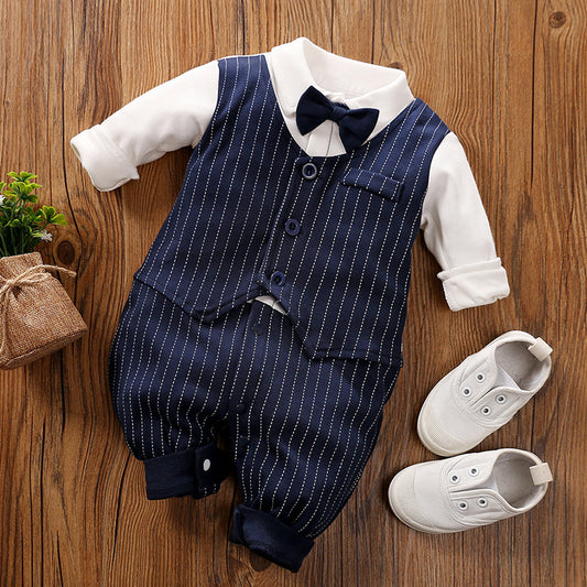 Baby Romper Suits Spring & Autumn, Gentleman Baby Outfits