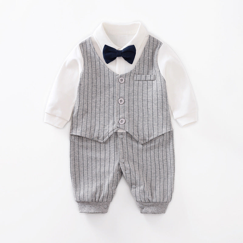 Baby Romper Suits Spring & Autumn, Gentleman Baby Outfits