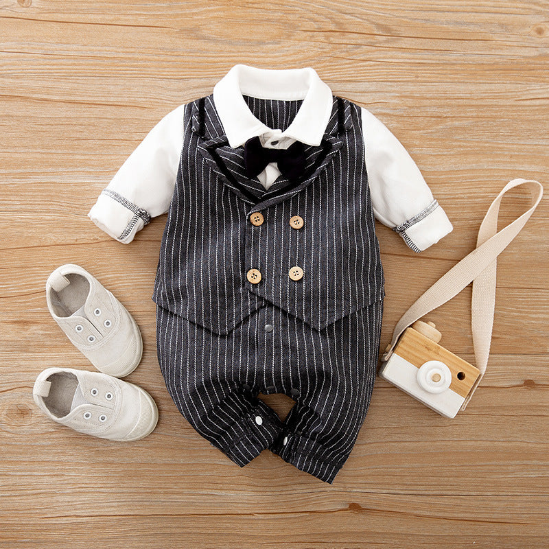 Baby Romper Suits Spring & Autumn, Gentleman Baby Outfits