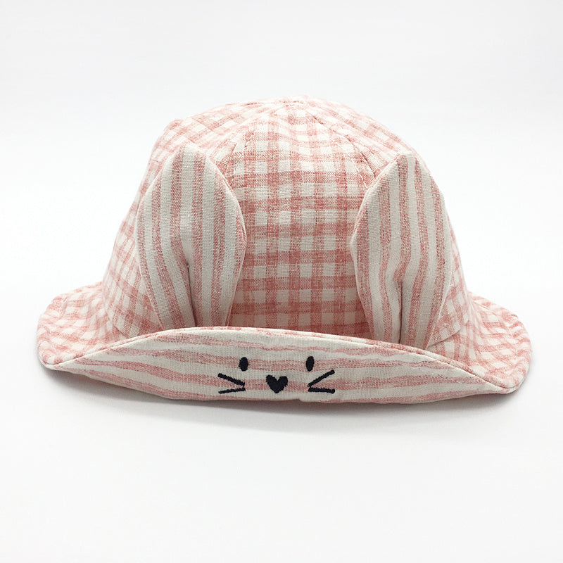 Baby/Toddler Rabbit Ears Basin Fisherman's Sun Hat