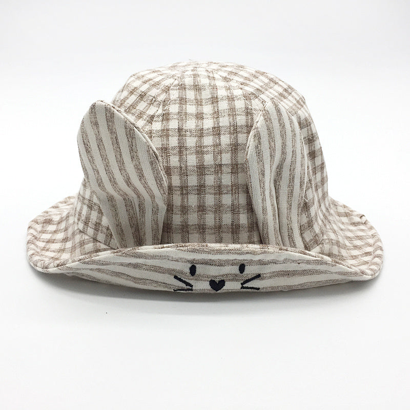 Baby/Toddler Rabbit Ears Basin Fisherman's Sun Hat