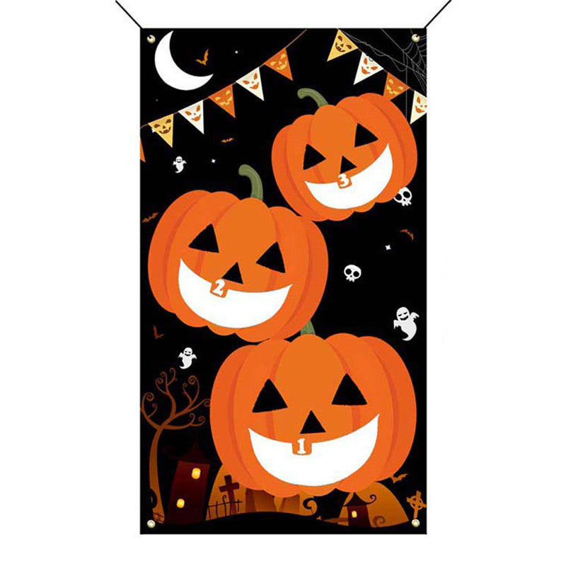 Outdoor Carnival Bean Bag Toss Game, Flag Only