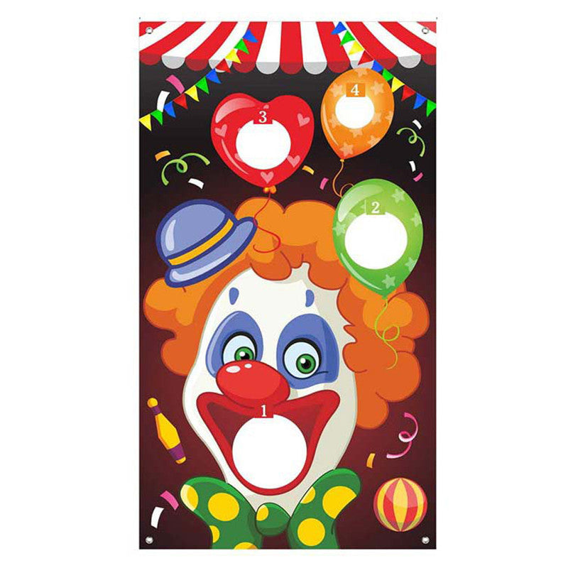 Outdoor Carnival Bean Bag Toss Game, Flag Only