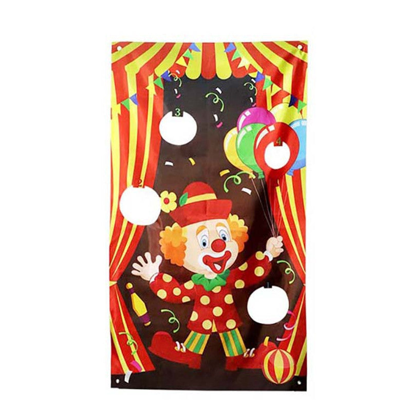 Outdoor Carnival Bean Bag Toss Game, Flag Only