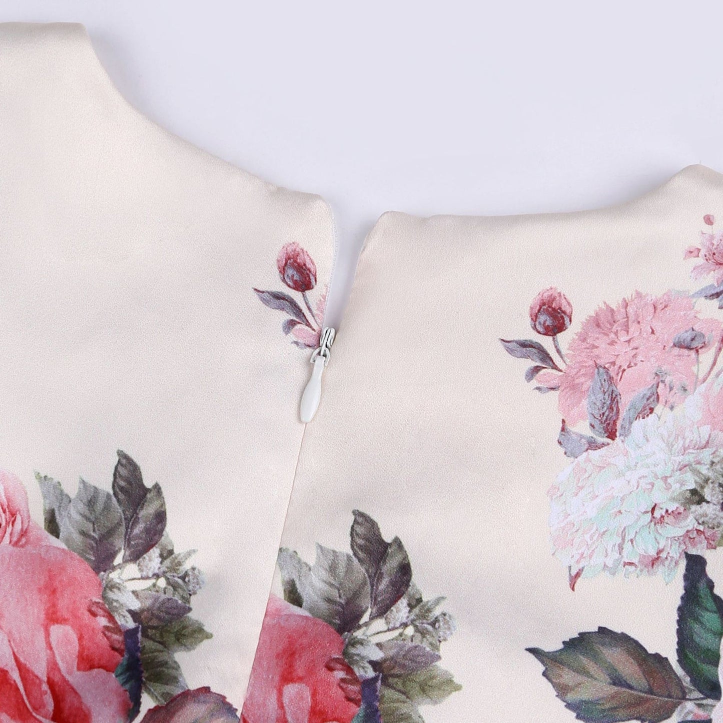 New Children's Wedding Dress, Girls' Rose Print Princess Dress, Birthday Party Dress