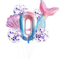 Fishtail Digital Aluminum Balloon