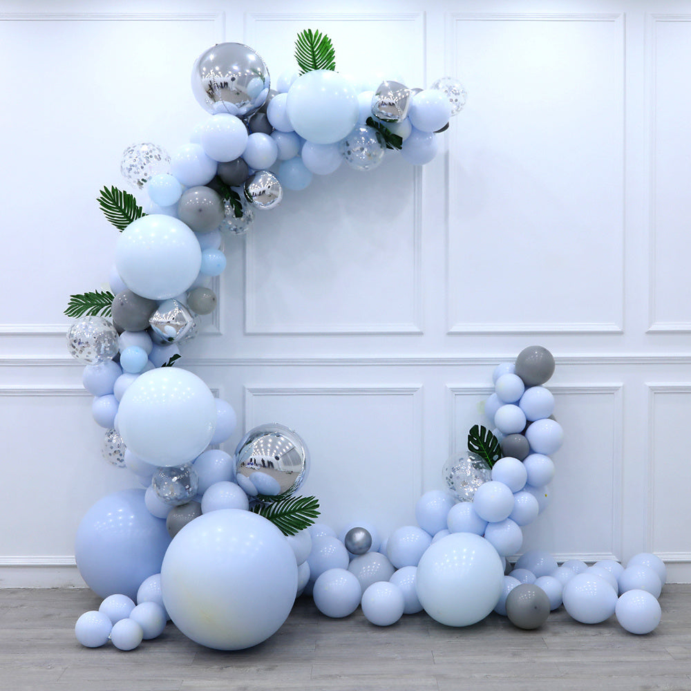 Blue Balloon Garland Set Graduation Party Birthday Scene Balloon Set Decoration Balloon Supplies