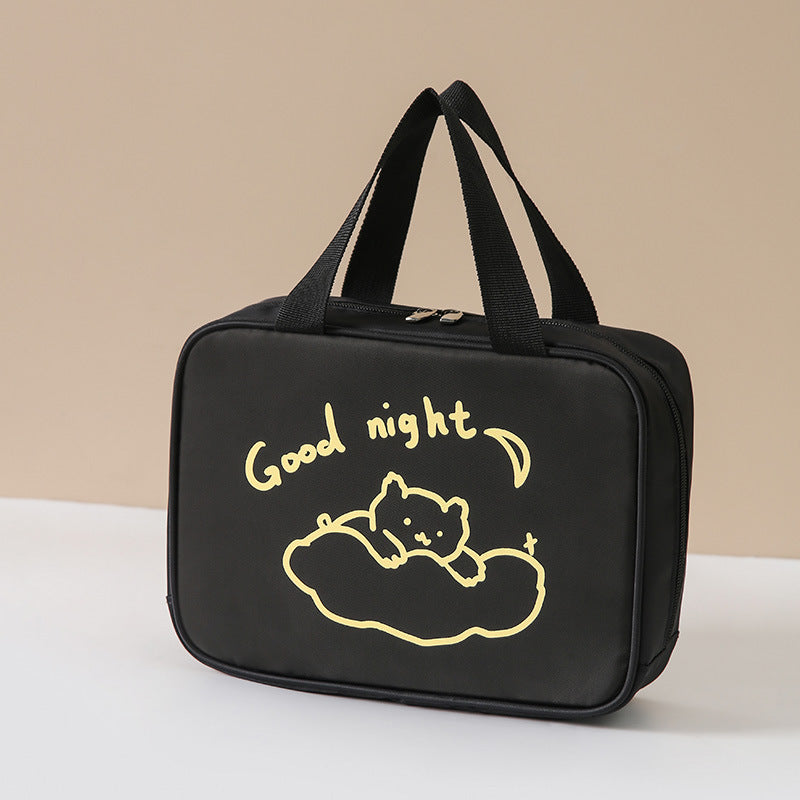 New Cute Large Capacity Girl's Make-up Bag