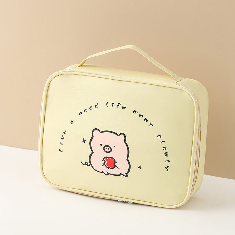 New Cute Large Capacity Girl's Make-up Bag
