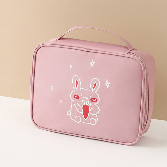 New Cute Large Capacity Girl's Make-up Bag