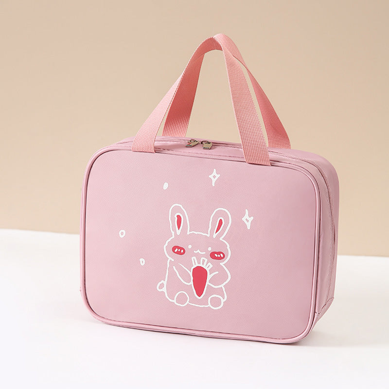 New Cute Large Capacity Girl's Make-up Bag