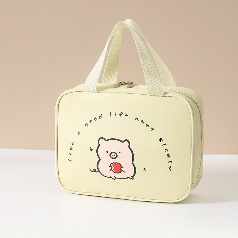 New Cute Large Capacity Girl's Make-up Bag