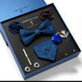 Men's Tie Fashion Necktie Square Scarf Combination Gift Box Set, Gift For Dad