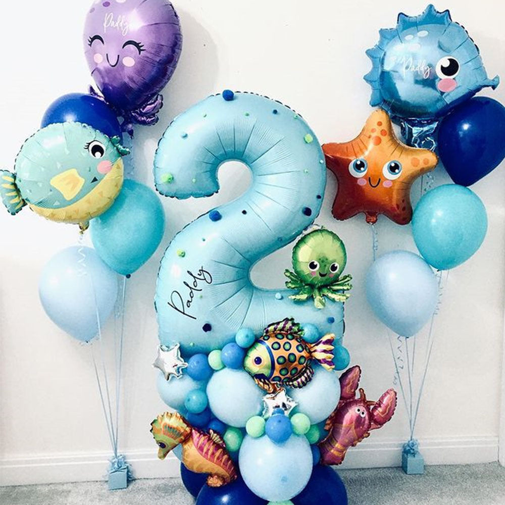 Ocean World Theme Balloon Set