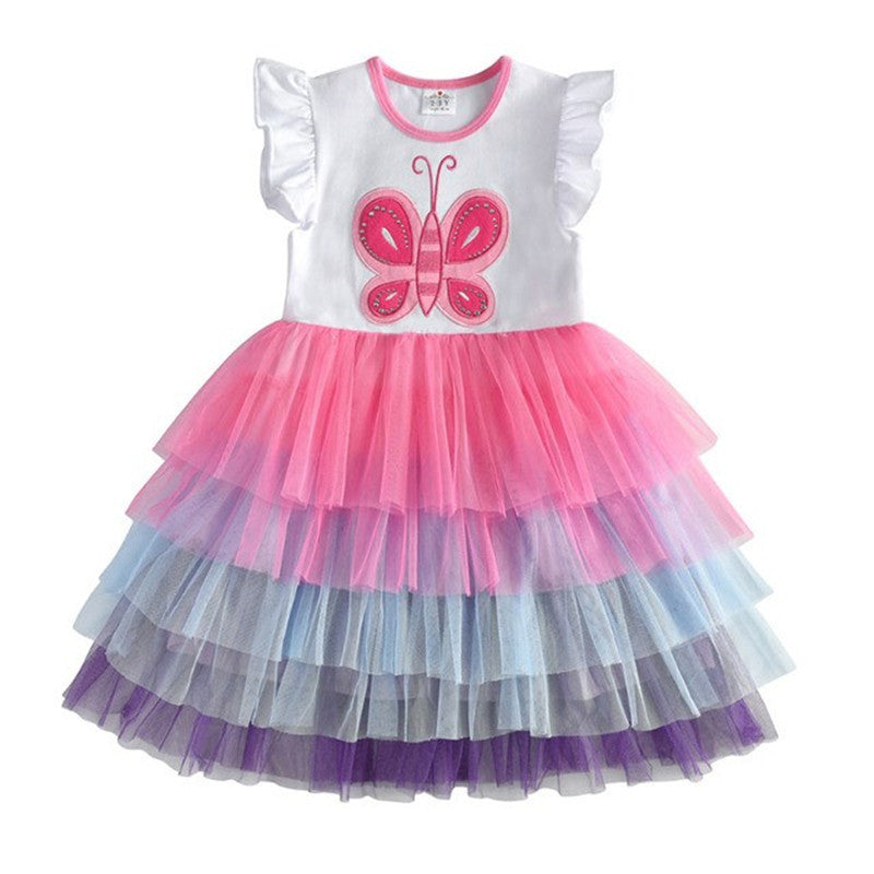 Girl's Summer Princess Dresses, Multiple Styles & Colors To Choose From