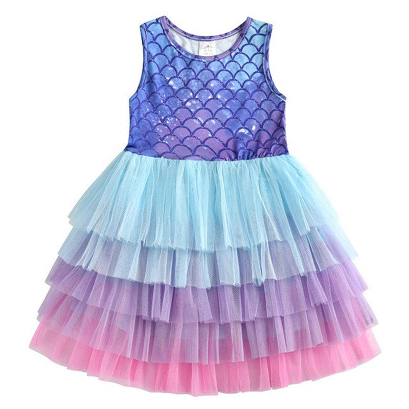 Girl's Summer Princess Dresses, Multiple Styles & Colors To Choose From