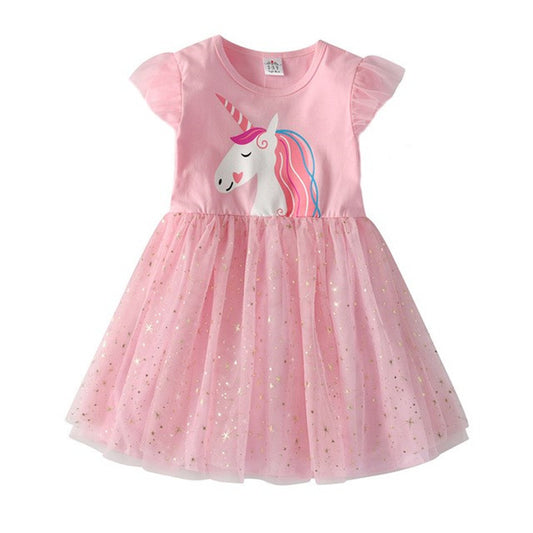 Girl's Summer Princess Dresses, Multiple Styles & Colors To Choose From