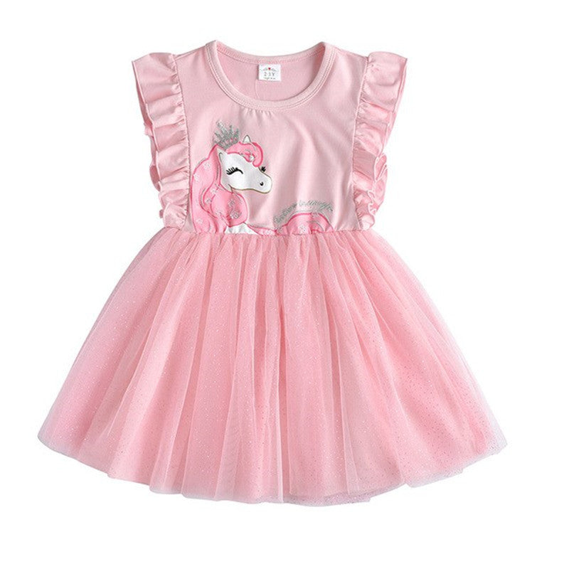 Girl's Summer Princess Dresses, Multiple Styles & Colors To Choose From