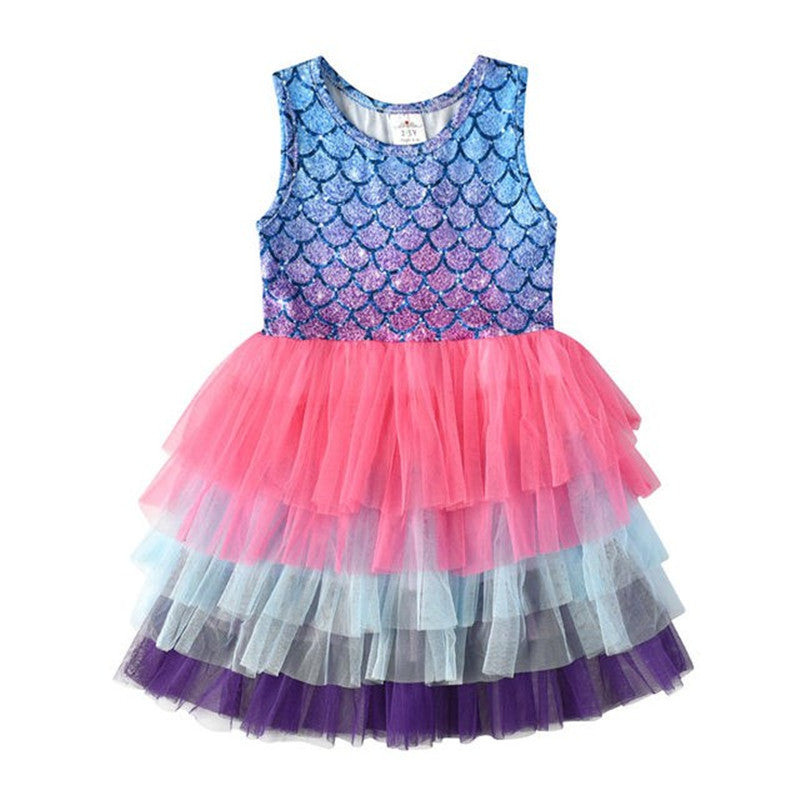 Girl's Summer Princess Dresses, Multiple Styles & Colors To Choose From