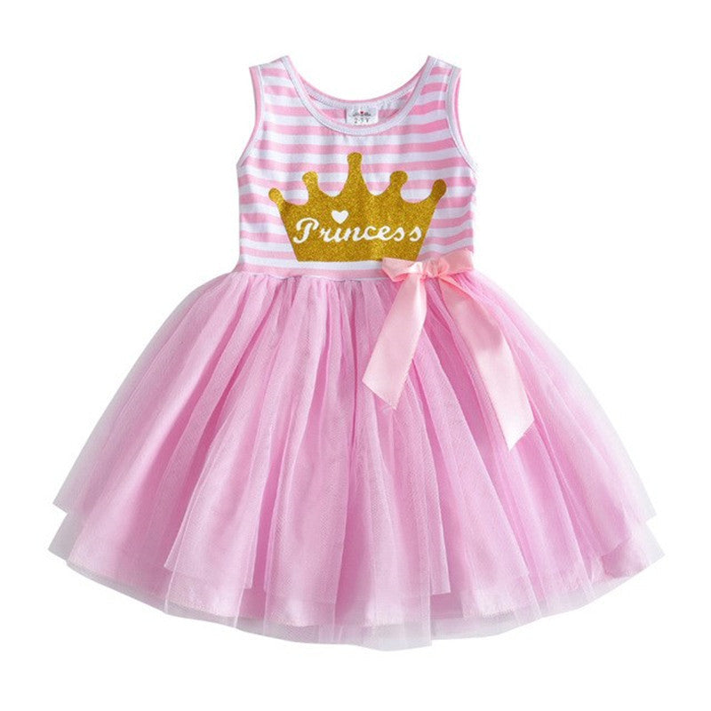 Girl's Summer Princess Dresses, Multiple Styles & Colors To Choose From