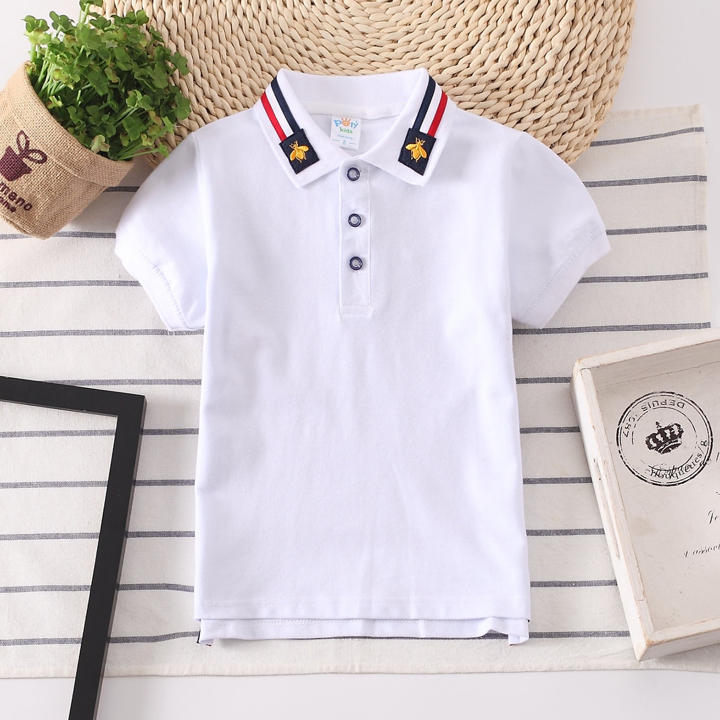 Boys' Short-sleeve Polo Shirt