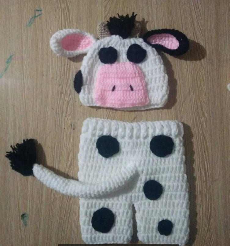 Baby Cow Photography Outfit