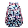 Girls' Student Schoolbag, Portable Burden Alleviation Large Capacity Backpack