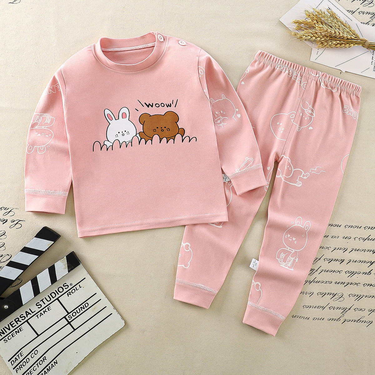 Children's Pure Cotton Pajamas