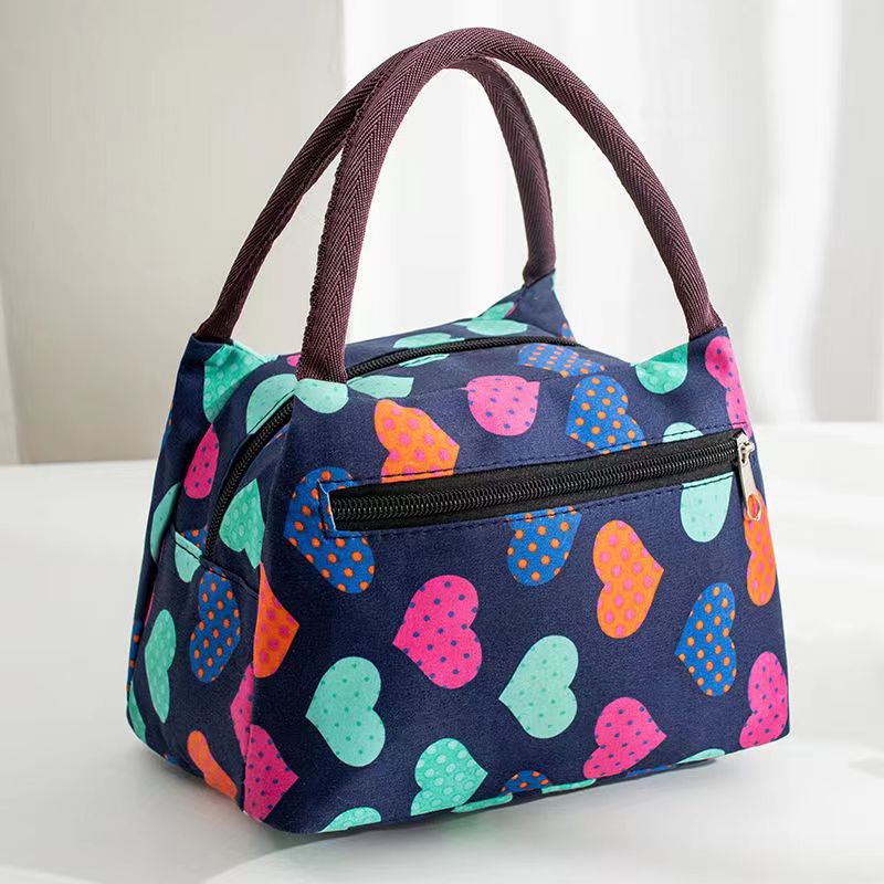 Printed Portable Makeup Storage Bag