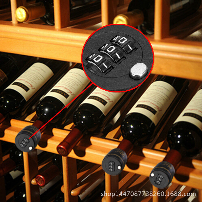 Wine Bottle Lock, Gift For Dad