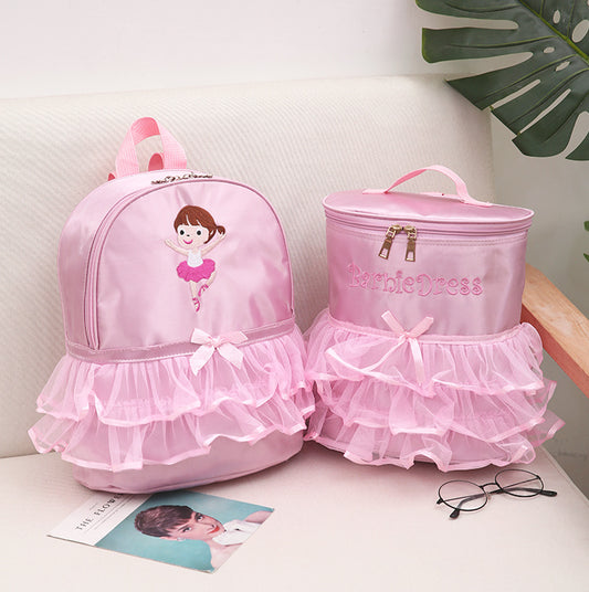 Children's Dance Bag Lace Backpack, Multiple Colors