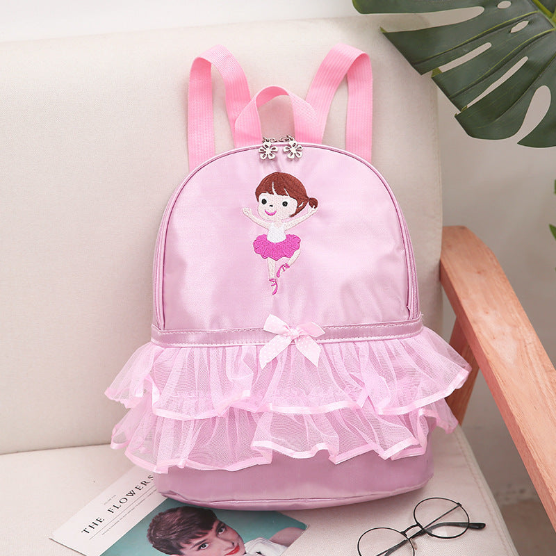 Children's Dance Bag Lace Backpack, Multiple Colors