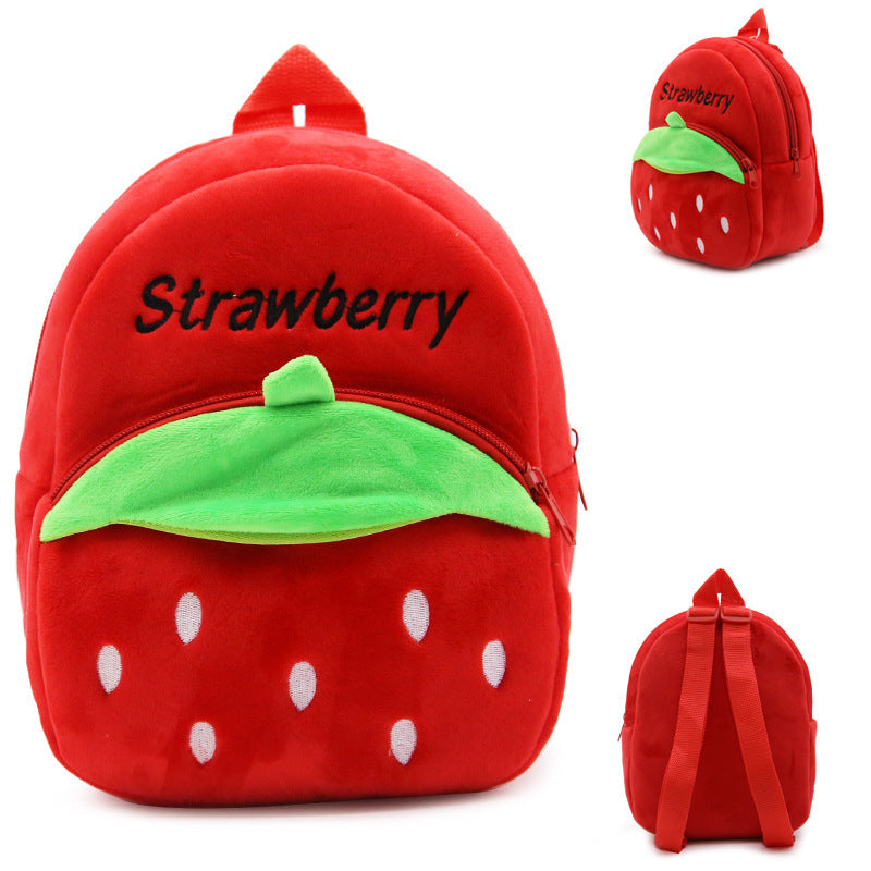 Animal Plush Toy School Bag Backpack