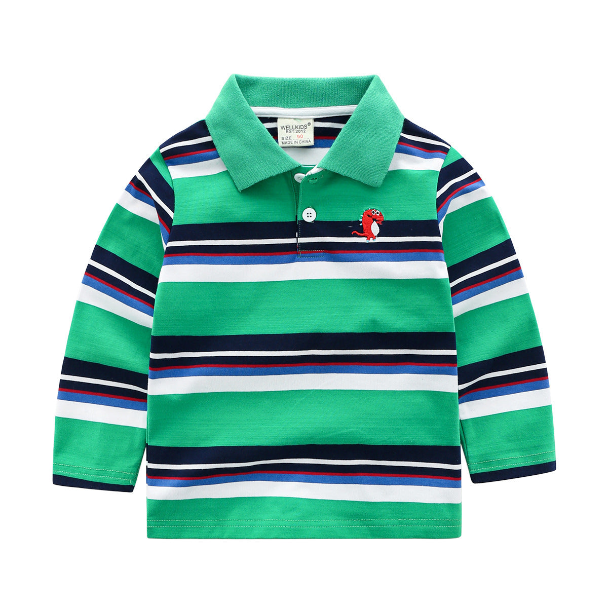 Boys' Striped Long Sleeve T-shirt