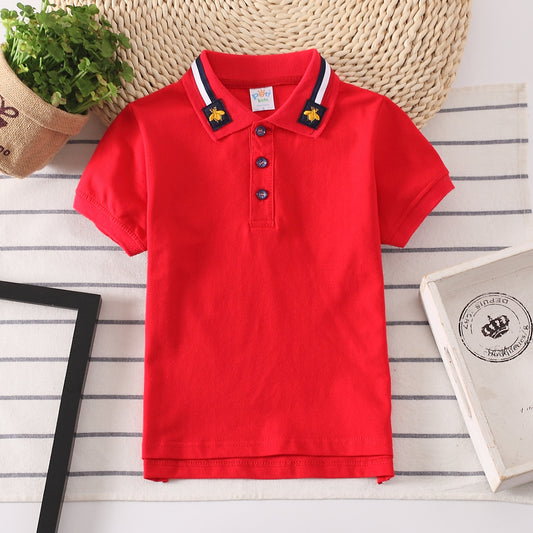 Boys' Short-sleeve Polo Shirt