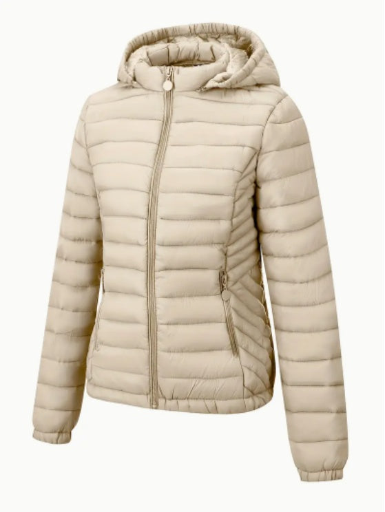 Women's Lightweight Hooded Winter Jacket