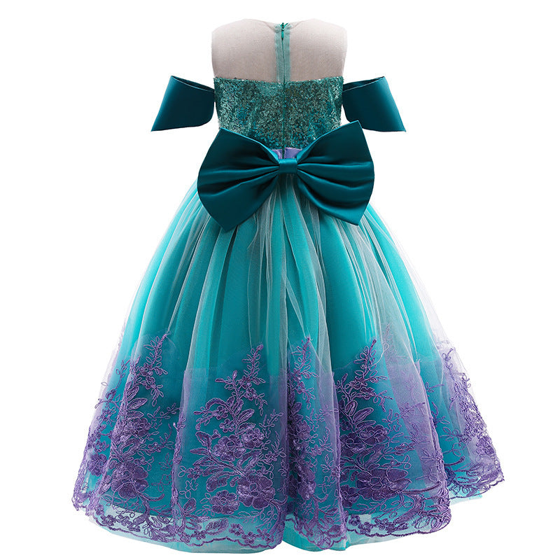 Girls' Lace Princess Dress, Cosplay Dress, Costume Party Dress