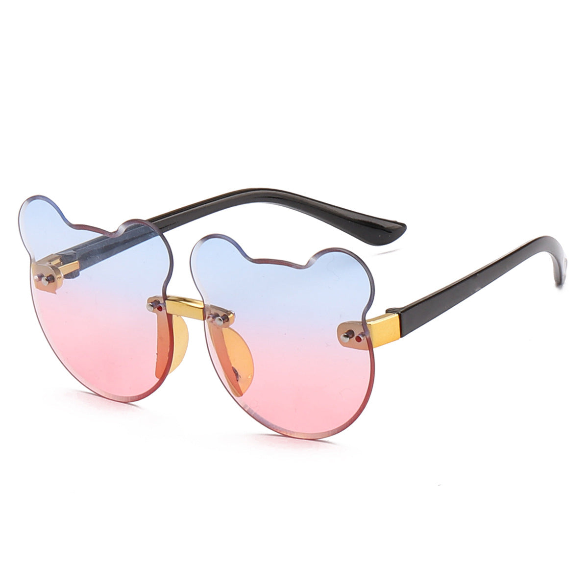 Cat's Ear Kids Sunglasses Frameless Shape